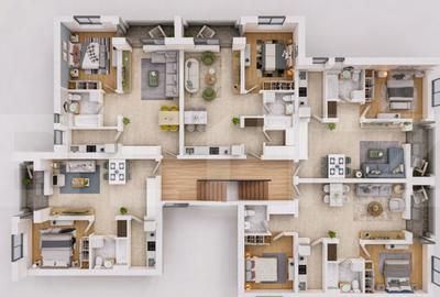 Ansamblu de apartamente, zona Aurel Vlaicu - 2