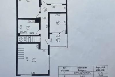 Casă individuală cu 3 camere cu Canalizare în Rahova - 16