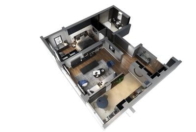 Apartament cu 2 camere decomandat în Pipera
