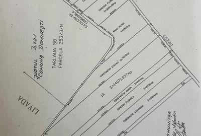 Teren de 3240 mp, în Țegheș - 1