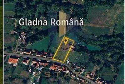 Teren de 2056 mp, în Gladna Română - 3