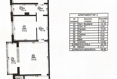 Apartament cu 3 camere, mobilat în Girocului - 6