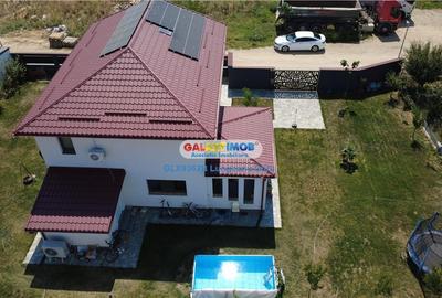 Vila P+1E,terasa, piscina, curte, 0 Costuri ergetice, Ulmi - A1 - 4