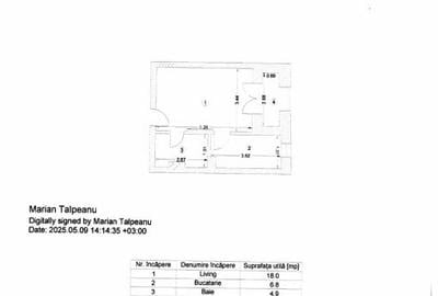 Garsoniera cu Parcare subterana vis-a-vis de Auchan Titan - 1
