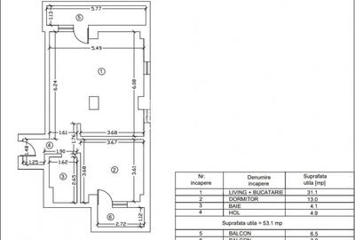 Apartament 2 camere finisat la cheie, situat in Tomis Plus - 14