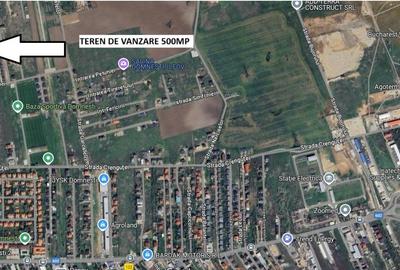 Teren intravilan 500 mp – Domnești, Str. Afirmării - 2