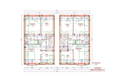 2 unitati de Duplex | 5 camere | 120mp | Teren 250 | Chisoda - 17