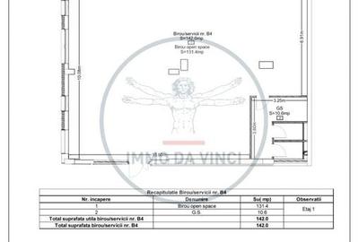 Spatii birouri 142mp si 194mp Marasti Iulius Mall finisaje la cerere - 2