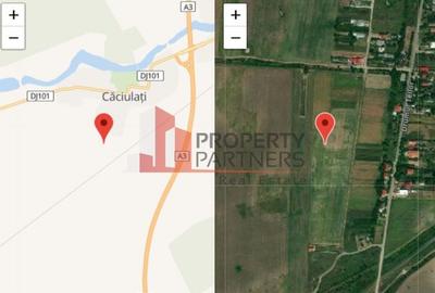 Teren pentru investitii rezidentiale, Moara Vlasiei, Caciulati, A3 - 2