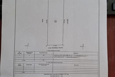 Teren de 911 mp, în Schela - 1