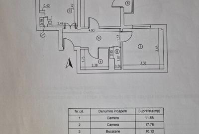 Apartament cu 2 camere decomandat în Drumul Taberei - 3