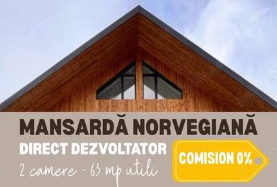 BU?TENI | Mansarda inalta | 2 camere | Curte | Parcare | Comision 0% - 6