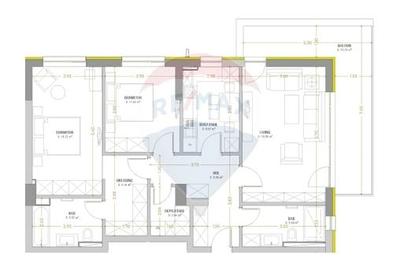 Apartament cu 3 camere | 94 mp utili | Urban Plaza - str. Carpatilor - 31