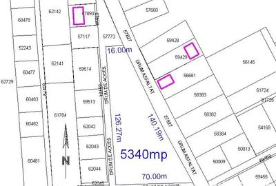 Teren de 1000 mp, în Centura - 7