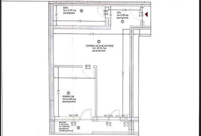 Apartament cu 2 camere în Salca - 8