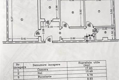Apartament cu 3 camere decomandat, mobilat în 8 Martie - 15