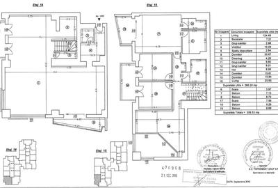 Duplex spectaculos 5 camere 266mp balcoane 32mp Pipera, Floreasca Nord - 18