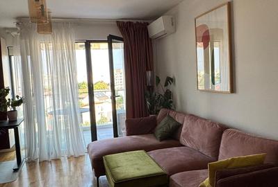 Barbu Văcărescu 2 camere mobilat complet. Bloc senzational - 2