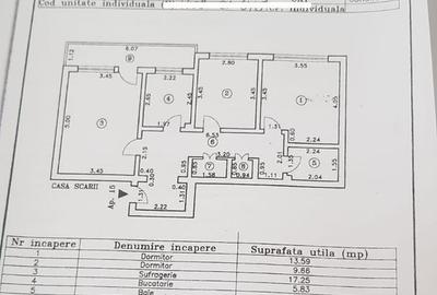 Apartament cu 3 camere decomandat, mobilat în Tomis Nord - 11