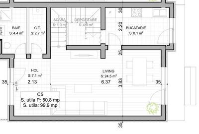 COMISION 0%. Duplex in Braytim. Asfalt. Langa Musicescu. - 20