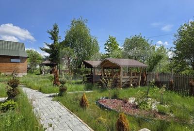 Cabana lemn cu 4 dormitoare, 120mp, teren intravilan de 1250mp - 3