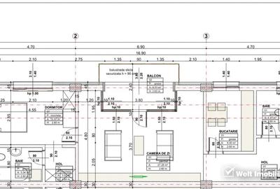 Apartament 2 camere de vanzare in Borhanci, Cluj Napoca - 9