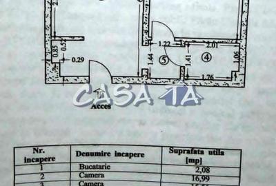 Apartament cu 2 camere în Artego - 4