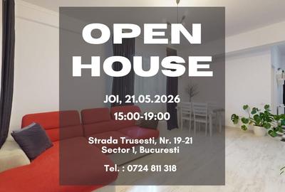 Apartament cu 2 camere semidecomandat, mobilat în Străulești