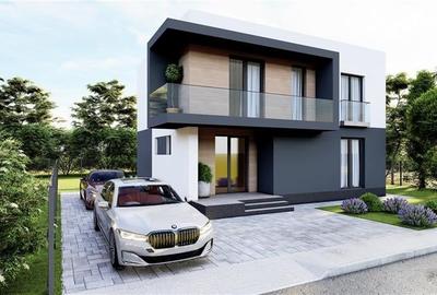 Vila noua, aliniament luminos, design aparte, oportunitate, Sanpetru
