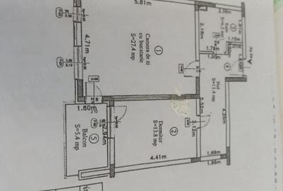 Apartament cu 2 camere decomandat în Central - 3