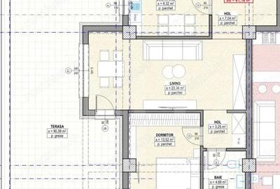 Apartament cu 3 camere decomandat în Central - 1