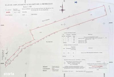 Teren de 1498 mp, în Dârza - 1