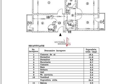 0% COMISION - 3 camere Parcul Florilor, decomandat, 2 bai, la 10 minute de metro - 3