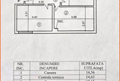 Apartament 2 cam | Renovat | Mobilat | Utilat | Parcare | Boxa | S1 Apartament 2 cam | Renovat | Mobilat | Utilat | Parcare | Boxa | S1 - 14