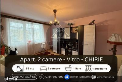 Apartament cu 2 camere decomandat în Vitrometan
