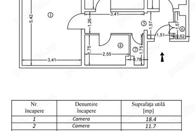 Apartament cu 2 camere decomandat în Gorjului - 4