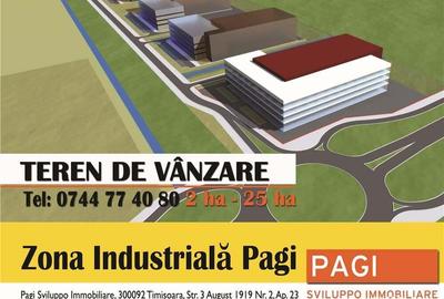 Teren de 250000 mp, în Giarmata - 1