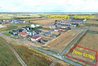 Teren de 537 mp, în Săcălaz