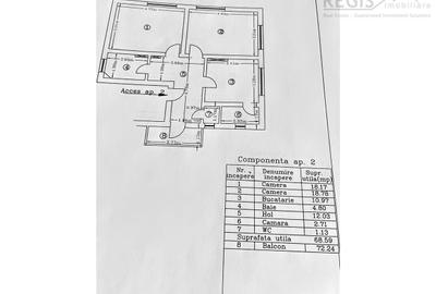 Apartament cu 2 camere decomandat, mobilat în Schei - 3