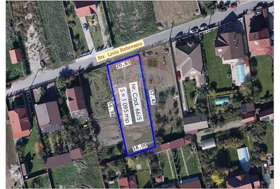 Teren 1,095mp Sanmartin, Beverly Hills / Strada Liviu Rebreanu