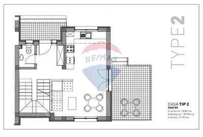 Casă cu 3 camere cu Canalizare în Est - 5