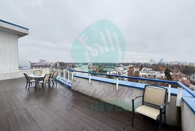 Penthouse cu 2 camere semidecomandat, mobilat în Aviatorilor - 8