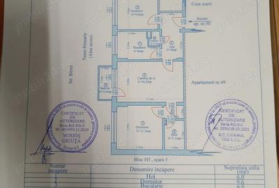 Vand apartament 3 CAMERE Focsani in zona GARII str.barsei nr.8 - 2