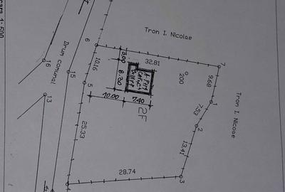 Teren de 1002 mp, în Slămnești - 1