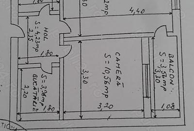 Apartament cu 2 camere decomandat în Central - 6