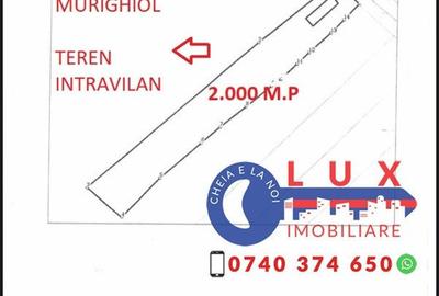 Teren de 2000 mp, în Murighiol - 1