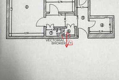 Apartament cu 2 camere decomandat în Titan - 10