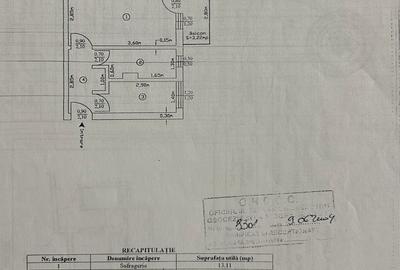 Apartament cu 2 camere semidecomandat în Războieni - 8