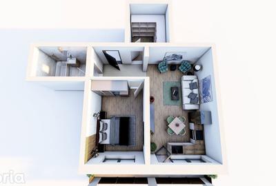 Apartament cu 2 camere în Sânpetru - 8