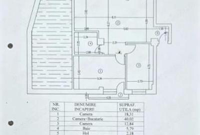 Apartament cu 3 camere semidecomandat în Calea Călărașilor